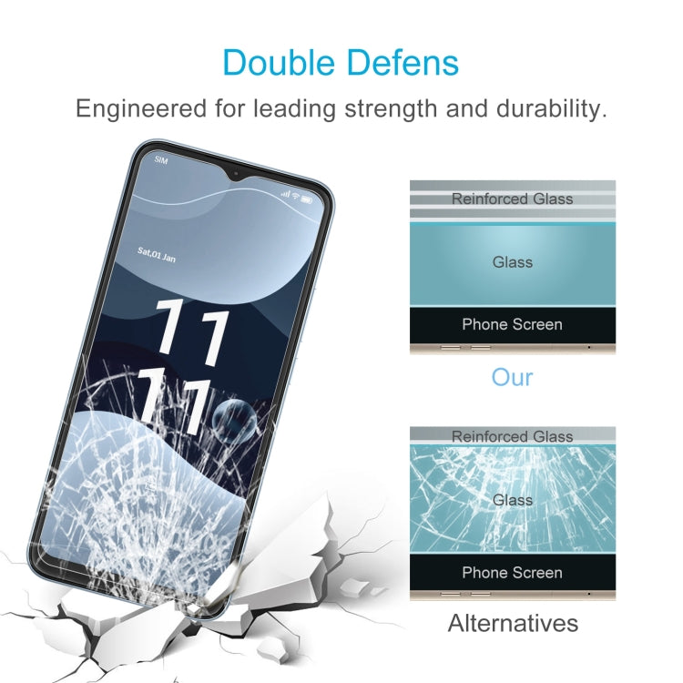 For Lava Blaze Nxt 10pcs 0.26mm 9H 2.5D Tempered Glass Film