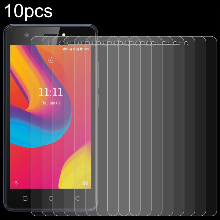 For Lava Z1 10pcs 0.26mm 9H 2.5D Tempered Glass Film