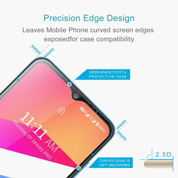 For Lava Z3 10pcs 0.26mm 9H 2.5D Tempered Glass Film