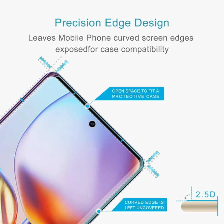 For Motorola Edge 40 Pro 10pcs 0.26mm 9H 2.5D Tempered Glass Film