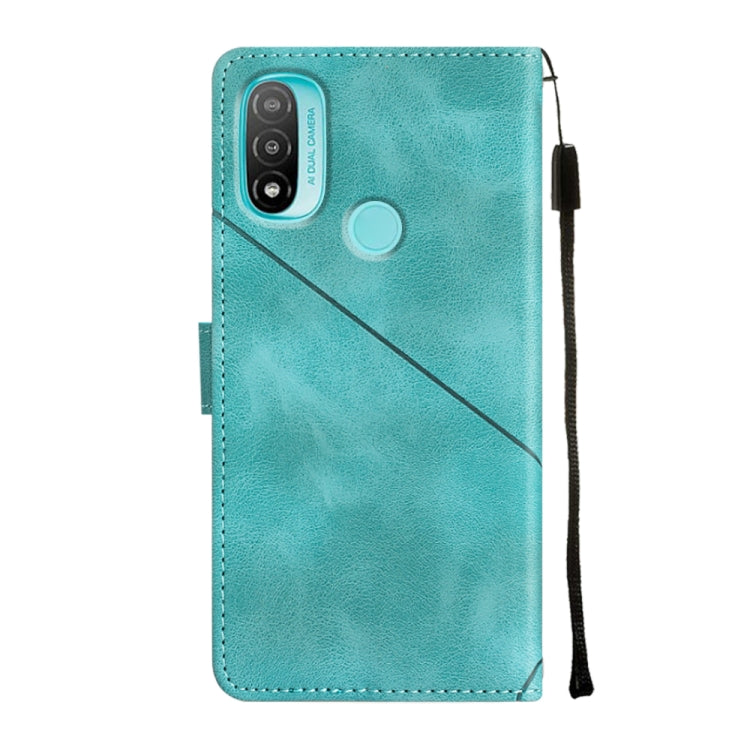 For Motorola Moto E30 / E40 / E20 Skin-feel Embossed Leather Phone Case