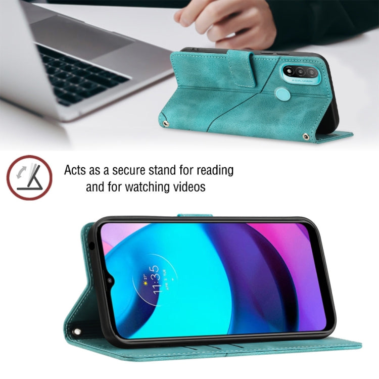 For Motorola Moto E30 / E40 / E20 Skin-feel Embossed Leather Phone Case