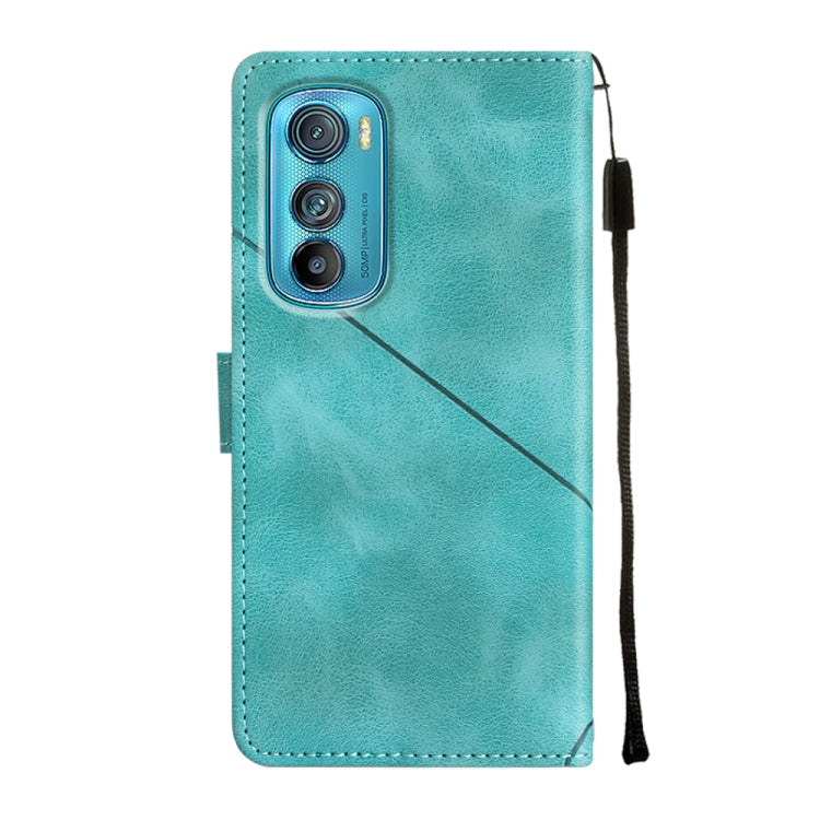 For Motorola Moto Edge 30 Skin-feel Embossed Leather Phone Case