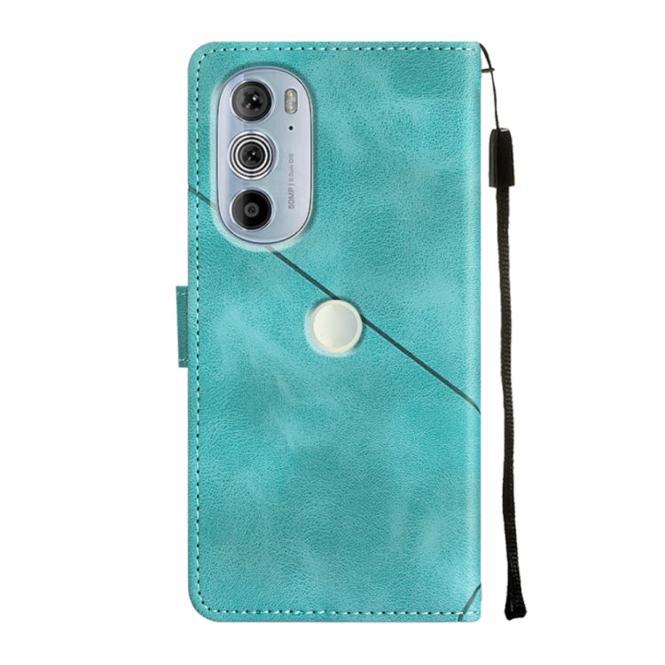 For Motorola Edge 30 Pro / Edge+ 2022 Skin-feel Embossed Leather Phone Case