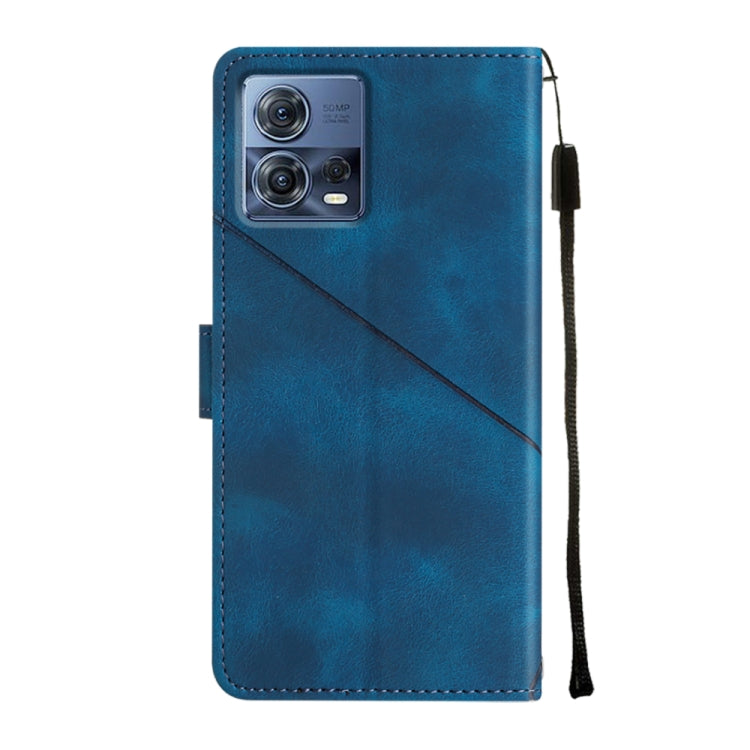 For Motorola Moto S30 Pro 5G Skin-feel Embossed Leather Phone Case