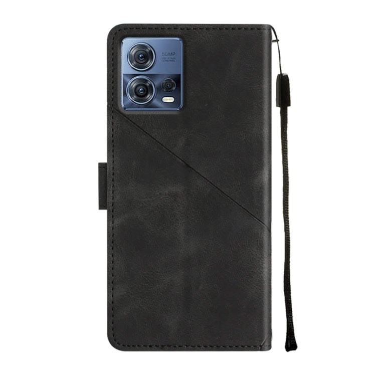 For Motorola Moto S30 Pro 5G Skin-feel Embossed Leather Phone Case