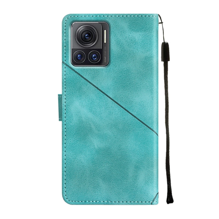 For Motorola Moto X30 Pro 5G Skin-feel Embossed Leather Phone Case