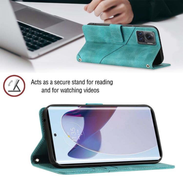 For Motorola Moto X30 Pro 5G Skin-feel Embossed Leather Phone Case