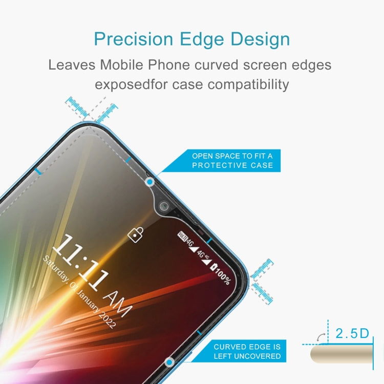 For Lava X2 50pcs 0.26mm 9H 2.5D Tempered Glass Film