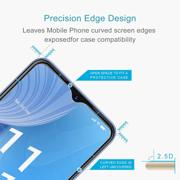For Lava X3 50pcs 0.26mm 9H 2.5D Tempered Glass Film