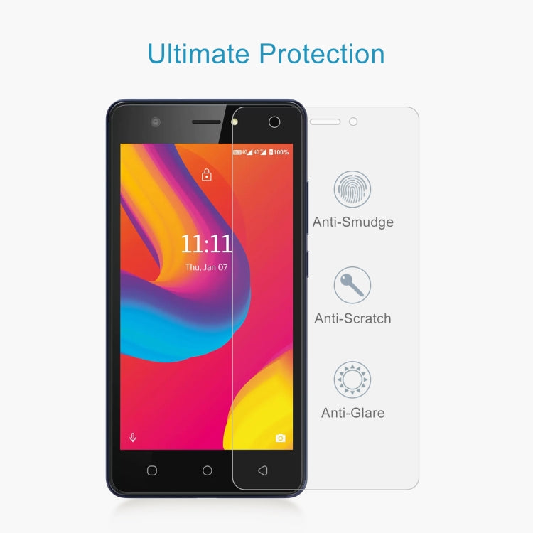 For Lava Z1 50pcs 0.26mm 9H 2.5D Tempered Glass Film