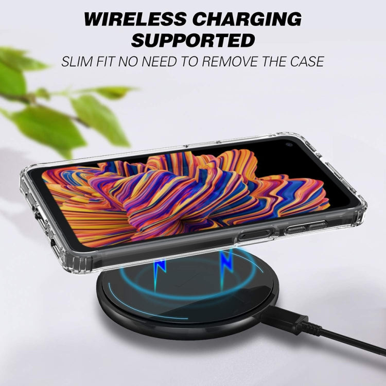 For Galaxy Xcover Pro Shockproof Scratchproof TPU + Acrylic Protective Case