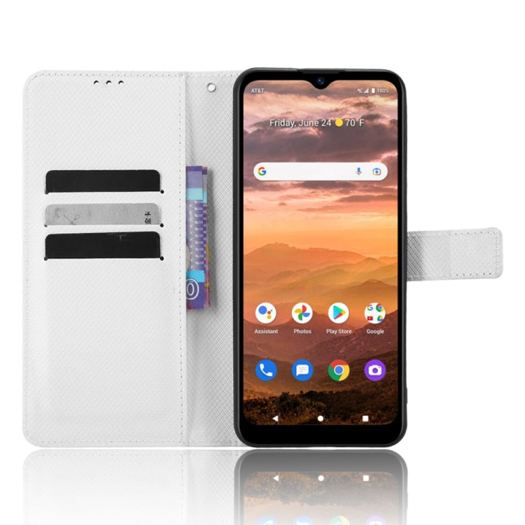 For AT&T Motivate Max U668AA Diamond Texture Leather Phone Case