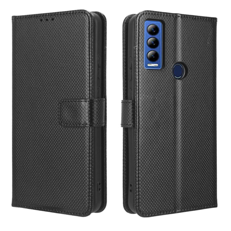 For AT&T Motivate Max U668AA Diamond Texture Leather Phone Case