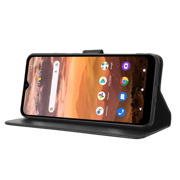 For AT&T Motivate Max U668AA Diamond Texture Leather Phone Case