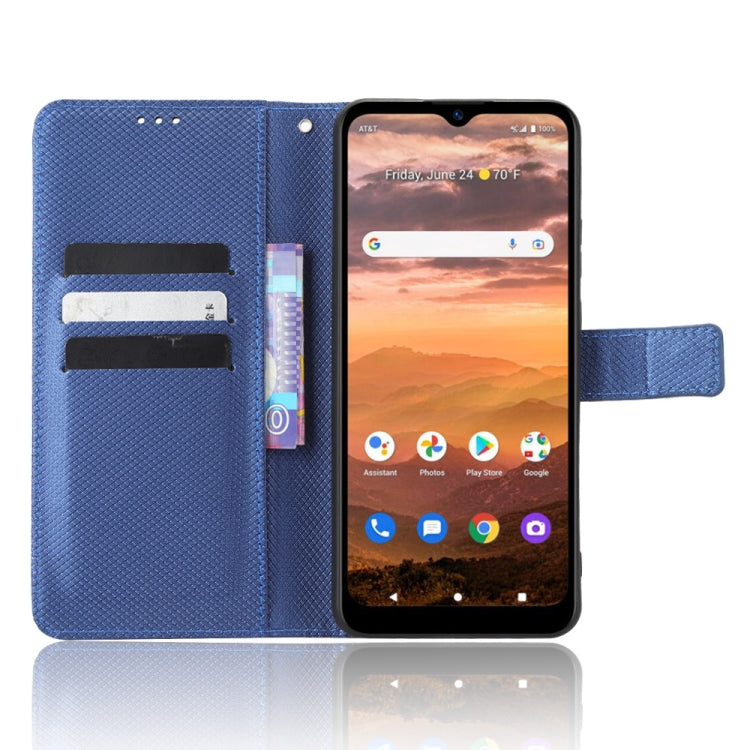 For AT&T Motivate Max U668AA Diamond Texture Leather Phone Case