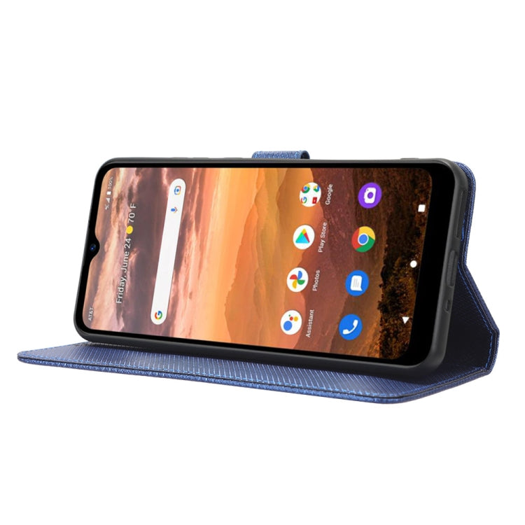 For AT&T Motivate Max U668AA Diamond Texture Leather Phone Case