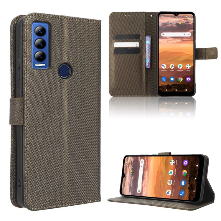 For AT&T Motivate Max U668AA Diamond Texture Leather Phone Case