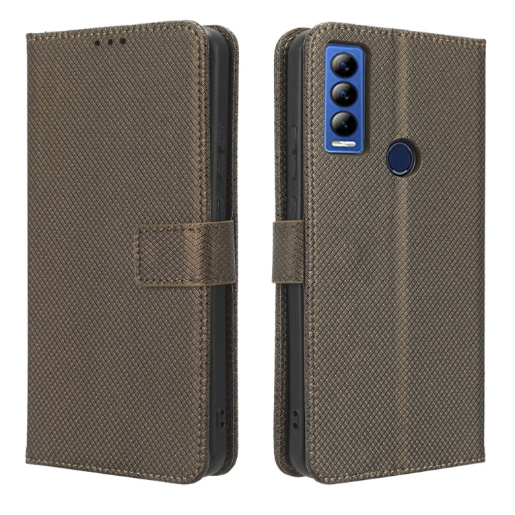 For AT&T Motivate Max U668AA Diamond Texture Leather Phone Case