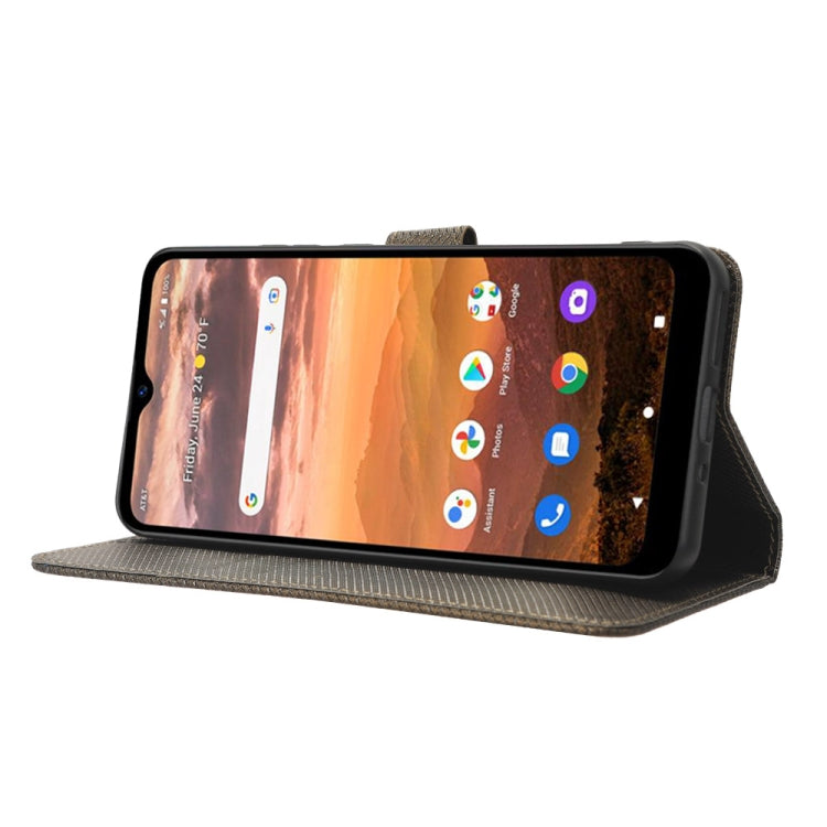 For AT&T Motivate Max U668AA Diamond Texture Leather Phone Case