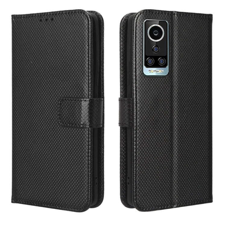 For BLU Bold N2 Diamond Texture Leather Phone Case