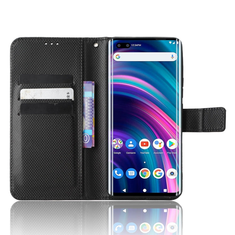 For BLU Bold N2 Diamond Texture Leather Phone Case
