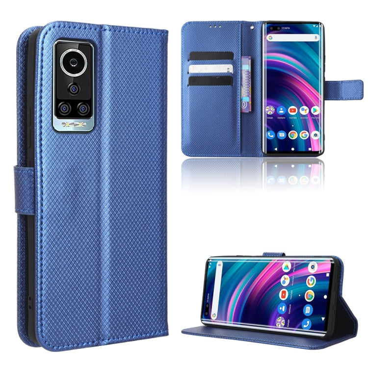 For BLU Bold N2 Diamond Texture Leather Phone Case