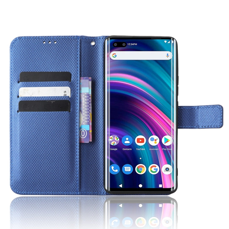 For BLU Bold N2 Diamond Texture Leather Phone Case