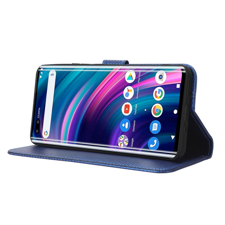 For BLU Bold N2 Diamond Texture Leather Phone Case