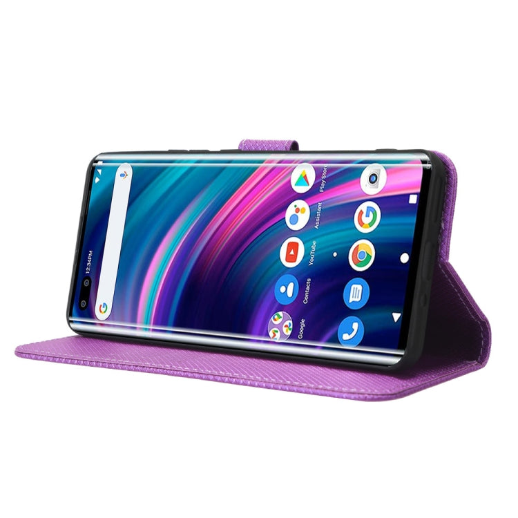 For BLU Bold N2 Diamond Texture Leather Phone Case