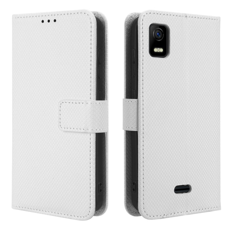 For AT&T Calypso 3 U328AA Diamond Texture Leather Phone Case