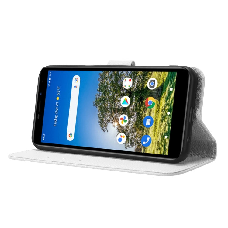 For AT&T Calypso 3 U328AA Diamond Texture Leather Phone Case