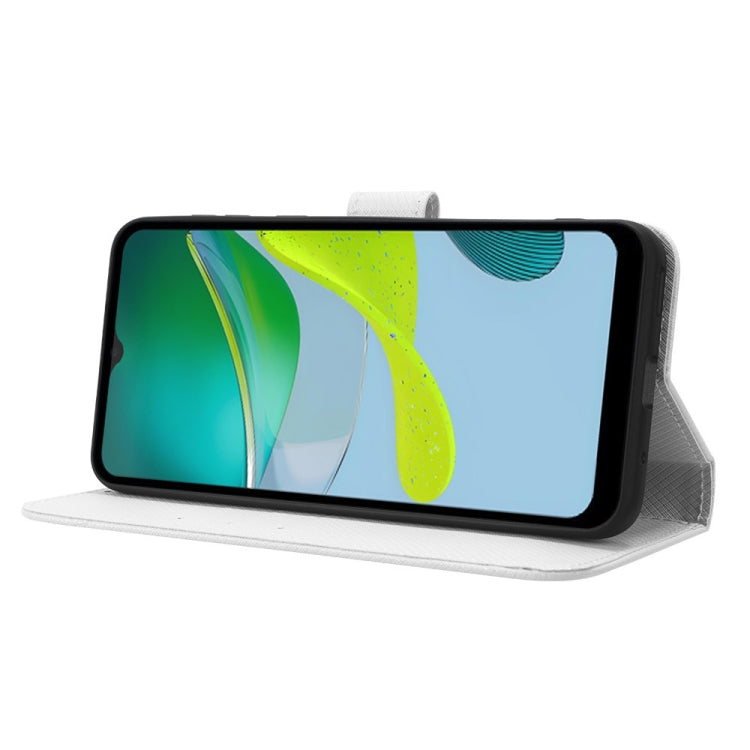 For Motorola Moto E13 4G Diamond Texture Leather Phone Case