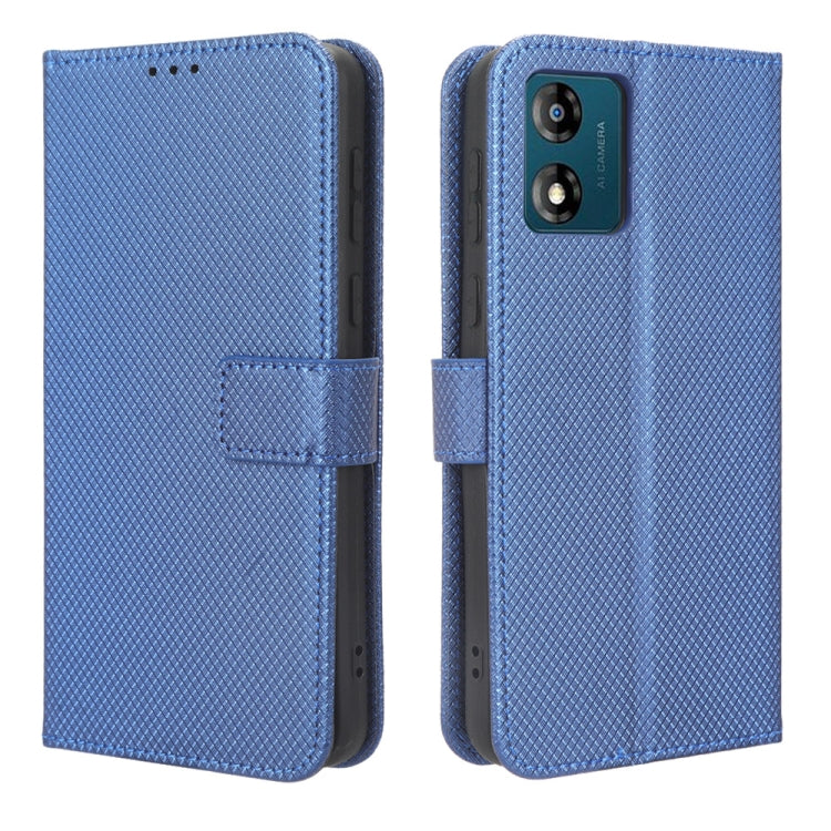 For Motorola Moto E13 4G Diamond Texture Leather Phone Case