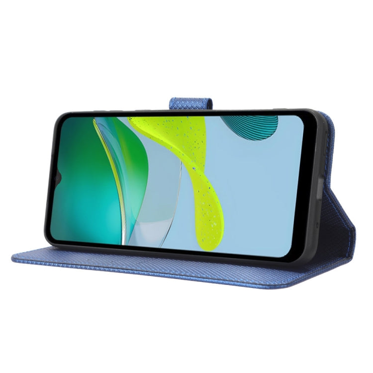 For Motorola Moto E13 4G Diamond Texture Leather Phone Case