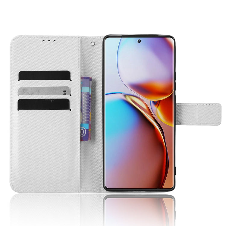 For Motorola Moto X40 Pro Diamond Texture Leather Phone Case