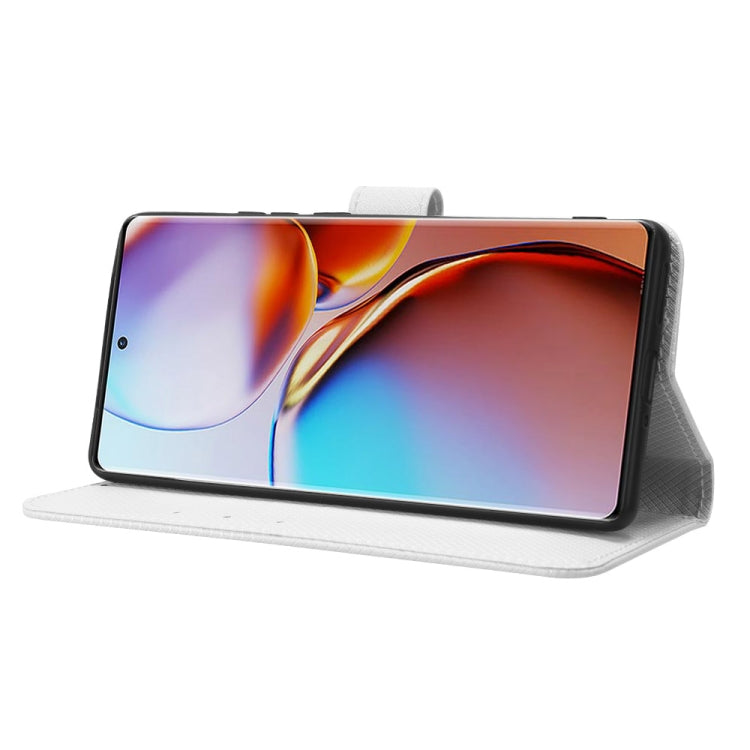 For Motorola Moto X40 Pro Diamond Texture Leather Phone Case