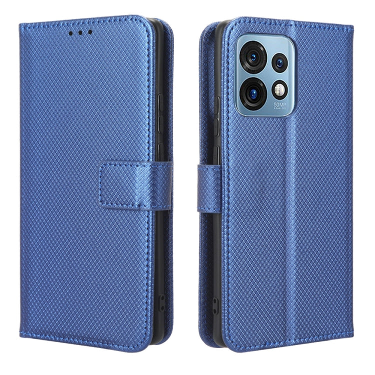 For Motorola Moto X40 Pro Diamond Texture Leather Phone Case