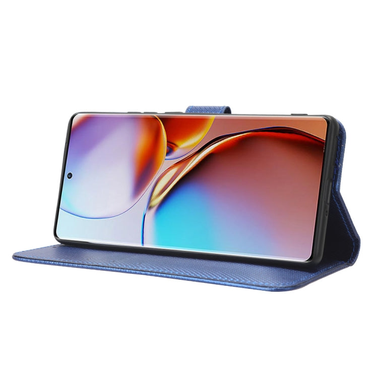 For Motorola Moto X40 Pro Diamond Texture Leather Phone Case