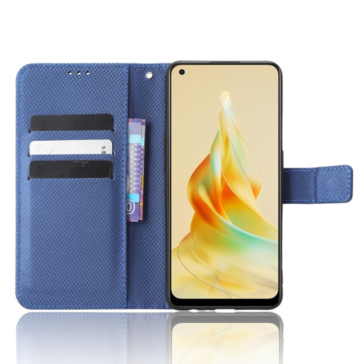 For OPPO Reno8 T 4G Diamond Texture Leather Phone Case