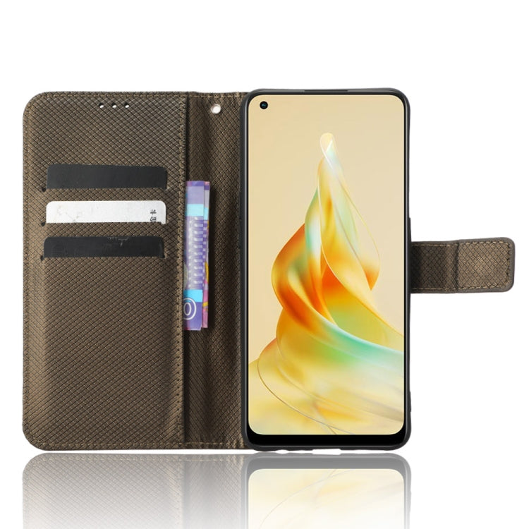 For OPPO Reno8 T 4G Diamond Texture Leather Phone Case