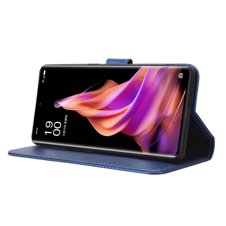 For OPPO Reno9 Pro+ 5G Diamond Texture Leather Phone Case