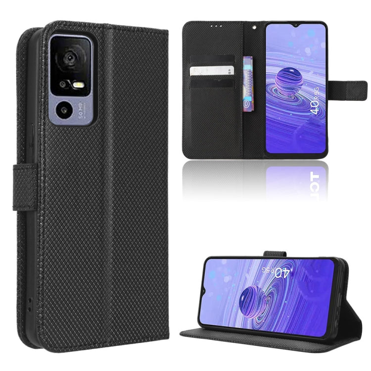 For TCL 40 R 5G Diamond Texture Leather Phone Case
