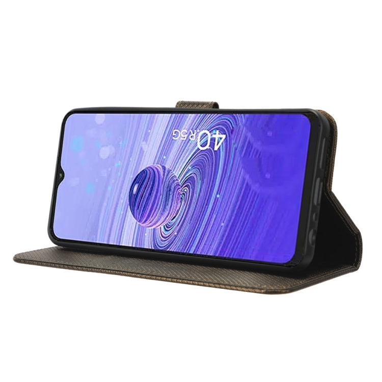 For TCL 40 R 5G Diamond Texture Leather Phone Case