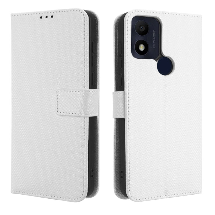 For TCL 305i Diamond Texture Leather Phone Case