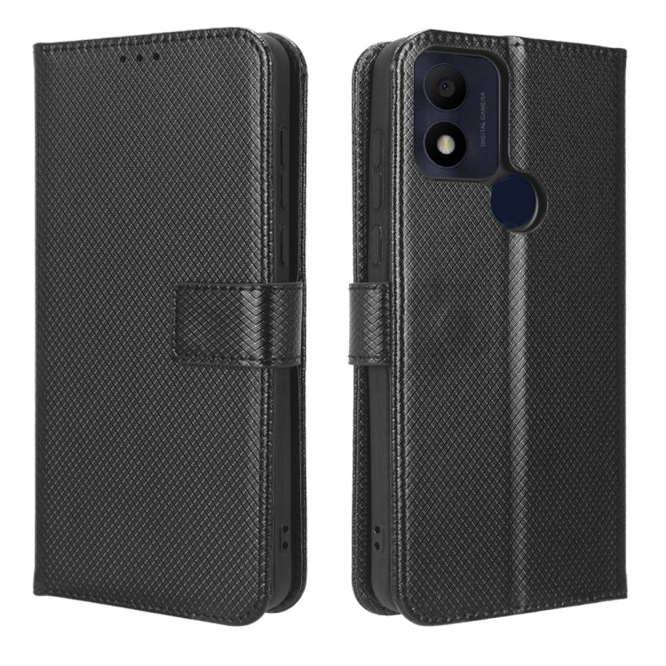 For TCL 305i Diamond Texture Leather Phone Case