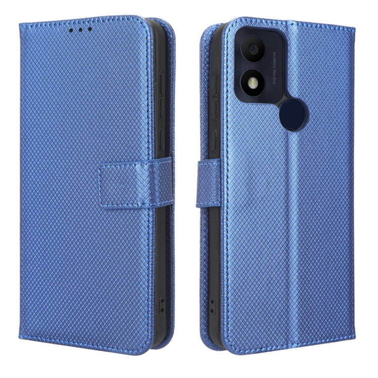 For TCL 305i Diamond Texture Leather Phone Case