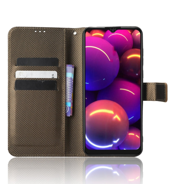 For TCL 305i Diamond Texture Leather Phone Case