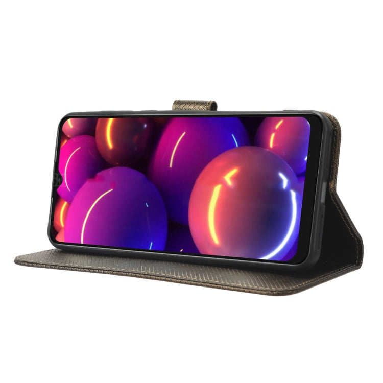 For TCL 305i Diamond Texture Leather Phone Case