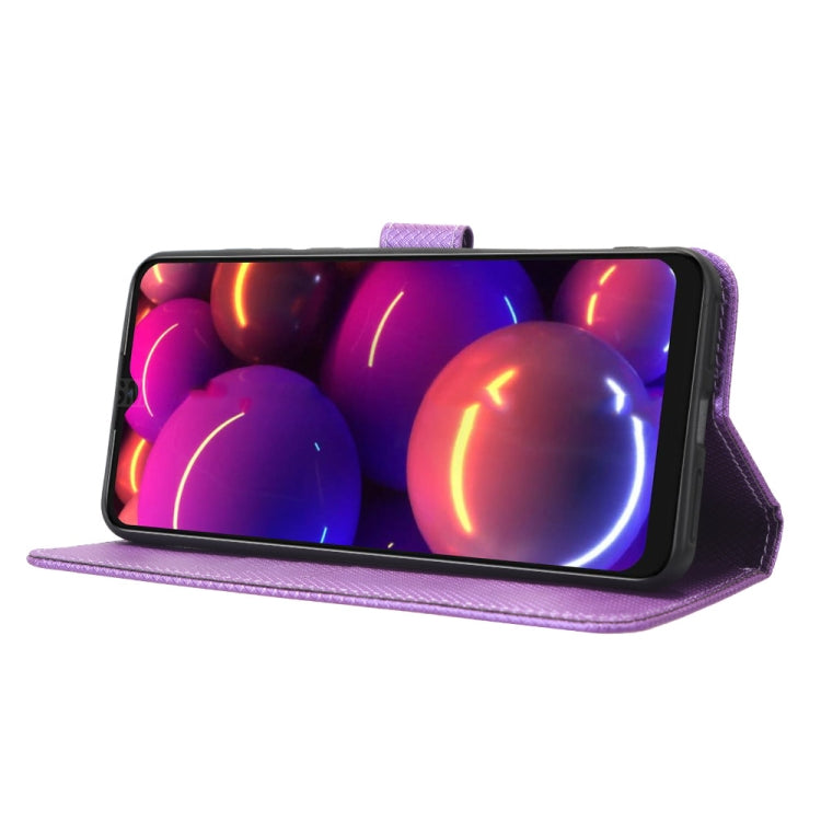 For TCL 305i Diamond Texture Leather Phone Case